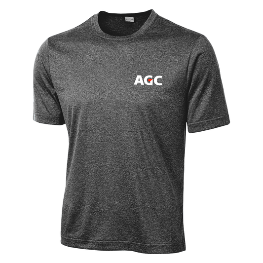 AGC TST360 Tall Dry Fit Heathered Short Sleeve Tee