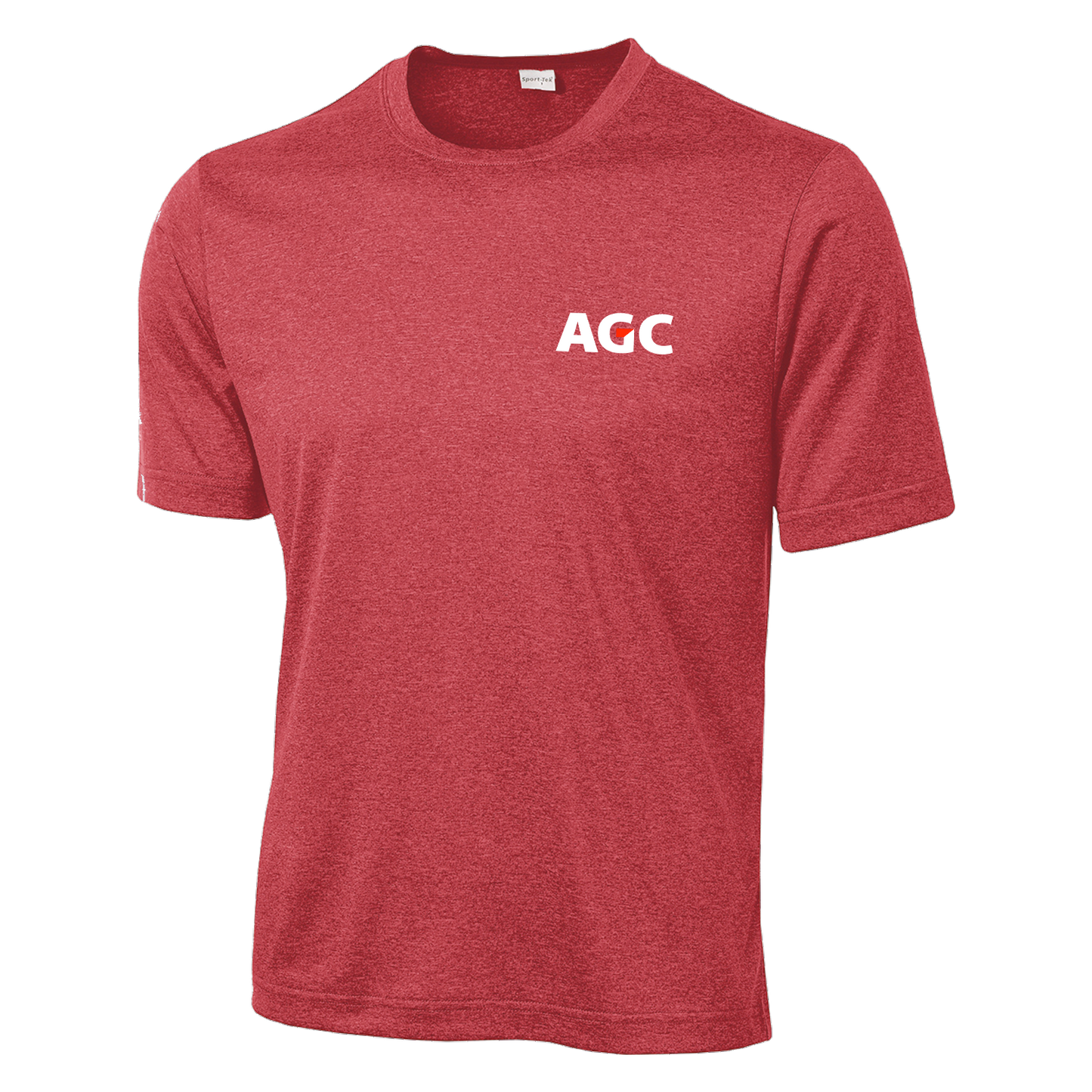 AGC ST360 Dry Fit Heathered Short Sleeve Tee