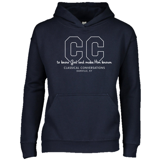 Classical Conversations Screen Printed 2296 LAT Youth Fleece Hoodie