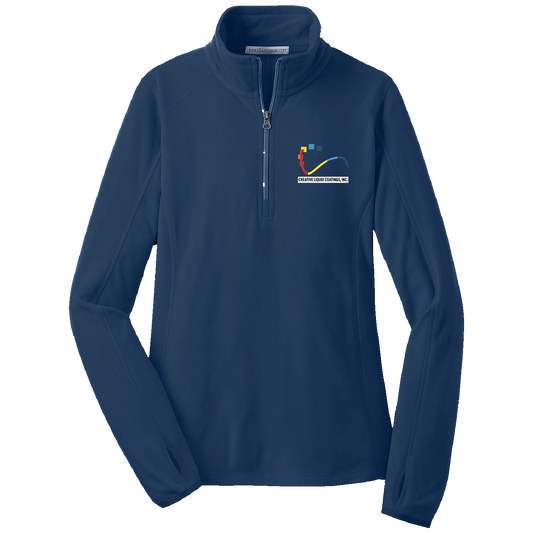 CLC L224 Port Authority Ladies 1/4 zip microfleece jacket