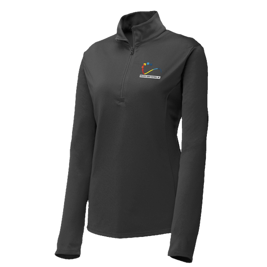 CLC LST357 Sportek Ladies 1/4 zip pullover