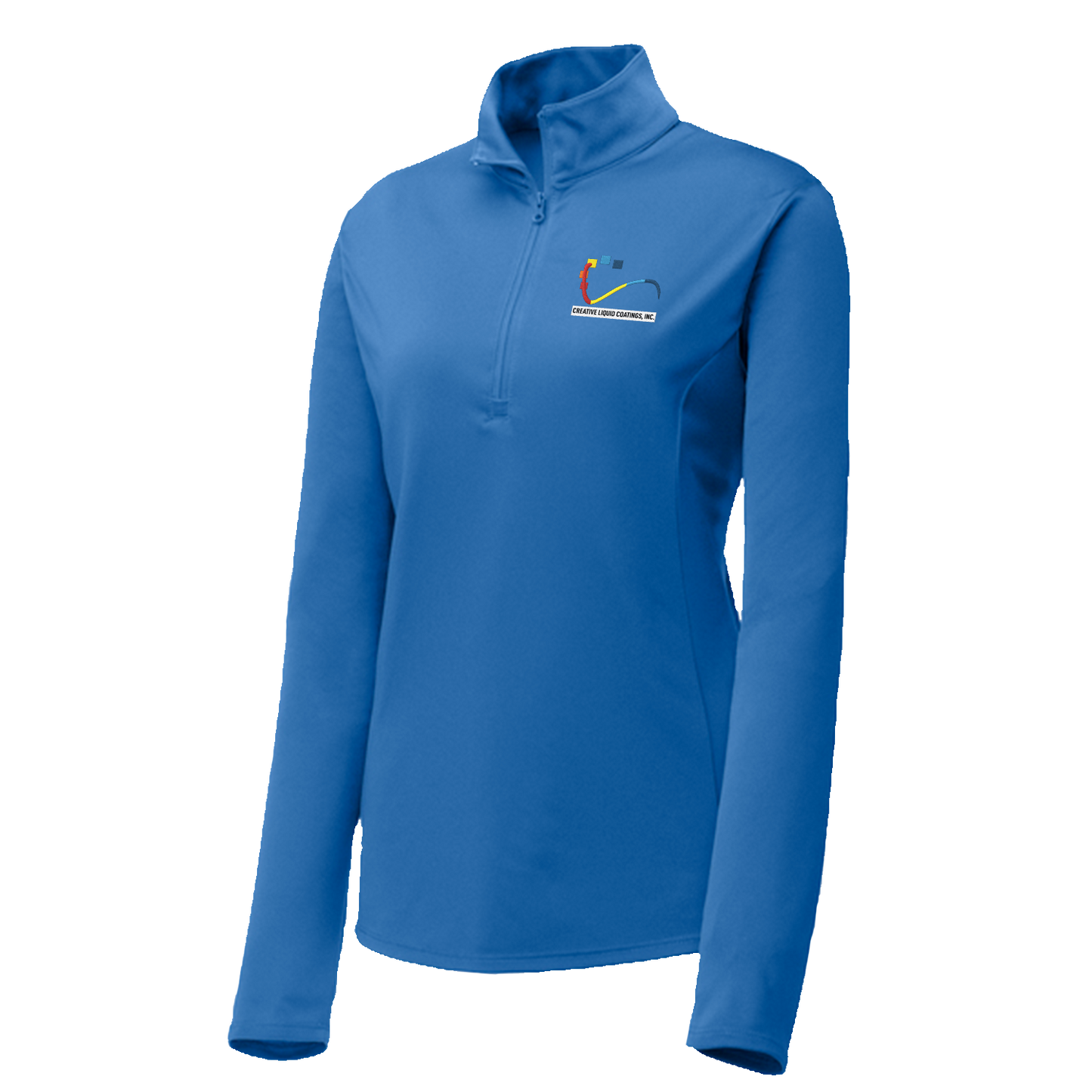 CLC LST357 Sportek Ladies 1/4 zip pullover