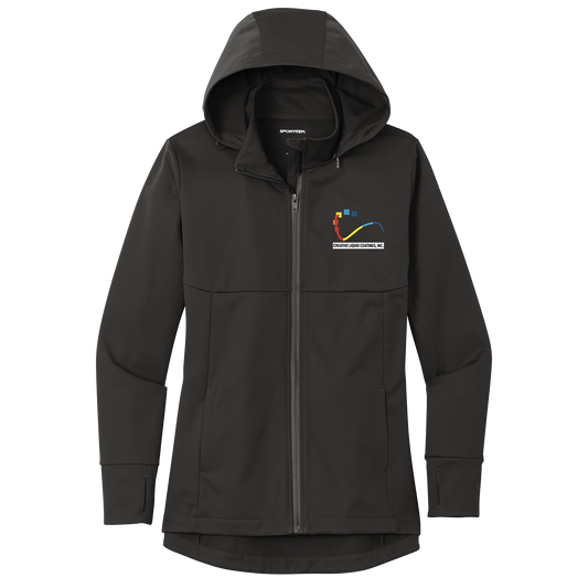 CLC LST980 Sport-Tek Ladies Hooded Soft Shell Jacket