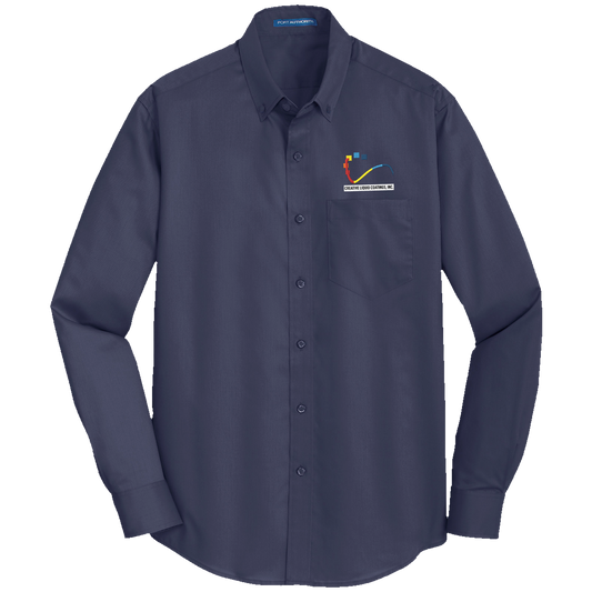 CLC S663 Port Authority Superpro Long sleeve twill shirt