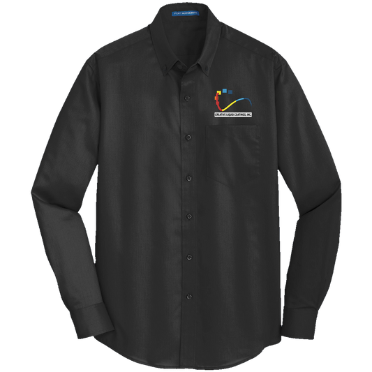 CLC TS663 Port Authority Superpro Long sleeve twill shirt - TALL VARIANT
