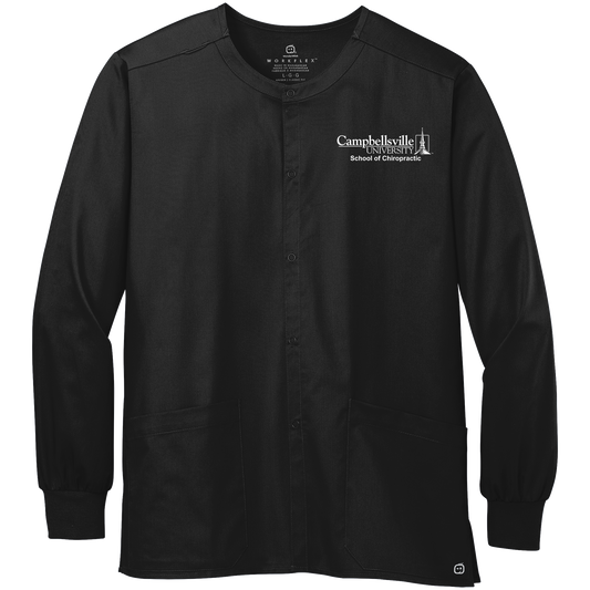 Campbellsville University Chiro EMB WW3080 Wonder Wink Men's Scrub Jacket