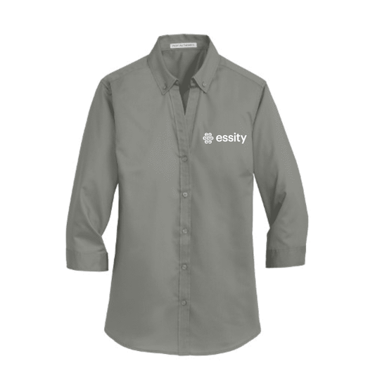 Essity L665 Port Authority Ladies 3/4 Sleeve Oxford