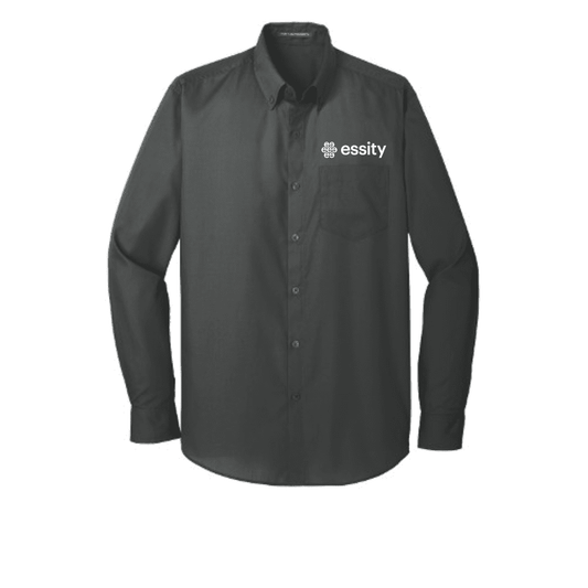 Essity W100 Port Authority Long Sleeve Poplin Oxford