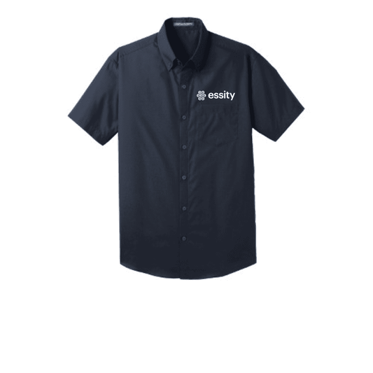 Essity W101 Port Authority Short Sleeve Poplin Oxford