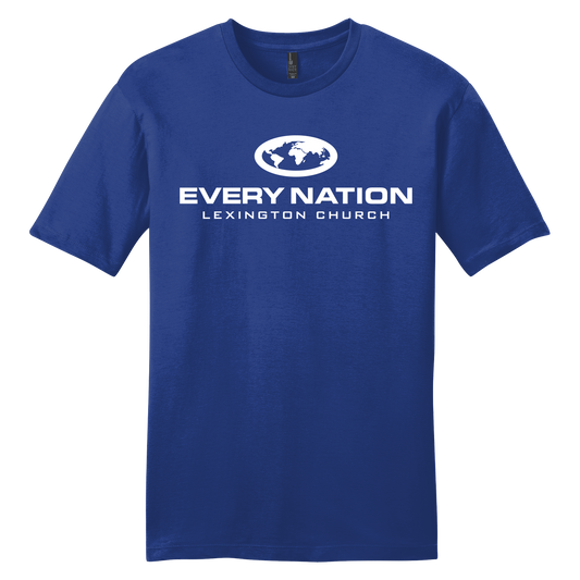 Every Nation Lex Church Logo Screen Printed DT6000 SS Tee