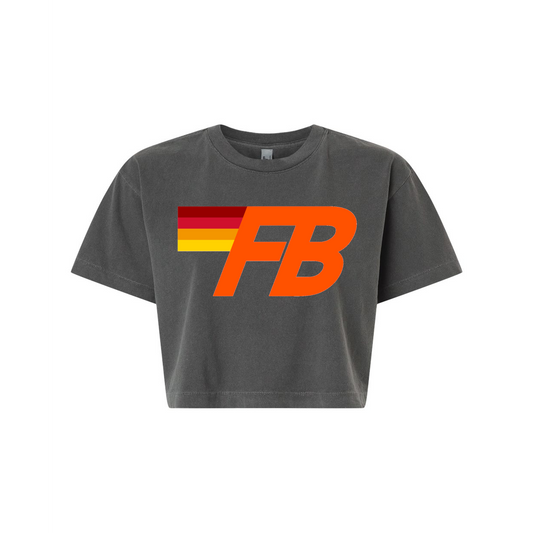 Firebrook 2026 1302GD Ladies Crop Tee