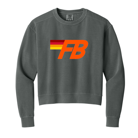 Firebrook 2026 1566L Comfort Colors Ladies Cropped Crewneck Sweatshirt