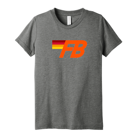Firebrook 2026 BC3413Y Youth Triblend Short Sleeve Tee