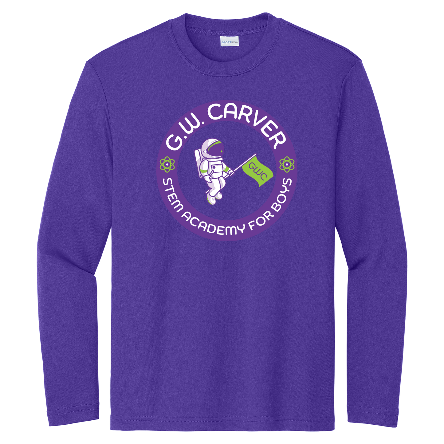 GWC STEM Academy Screen Printed YST350LS Youth L/S Tee