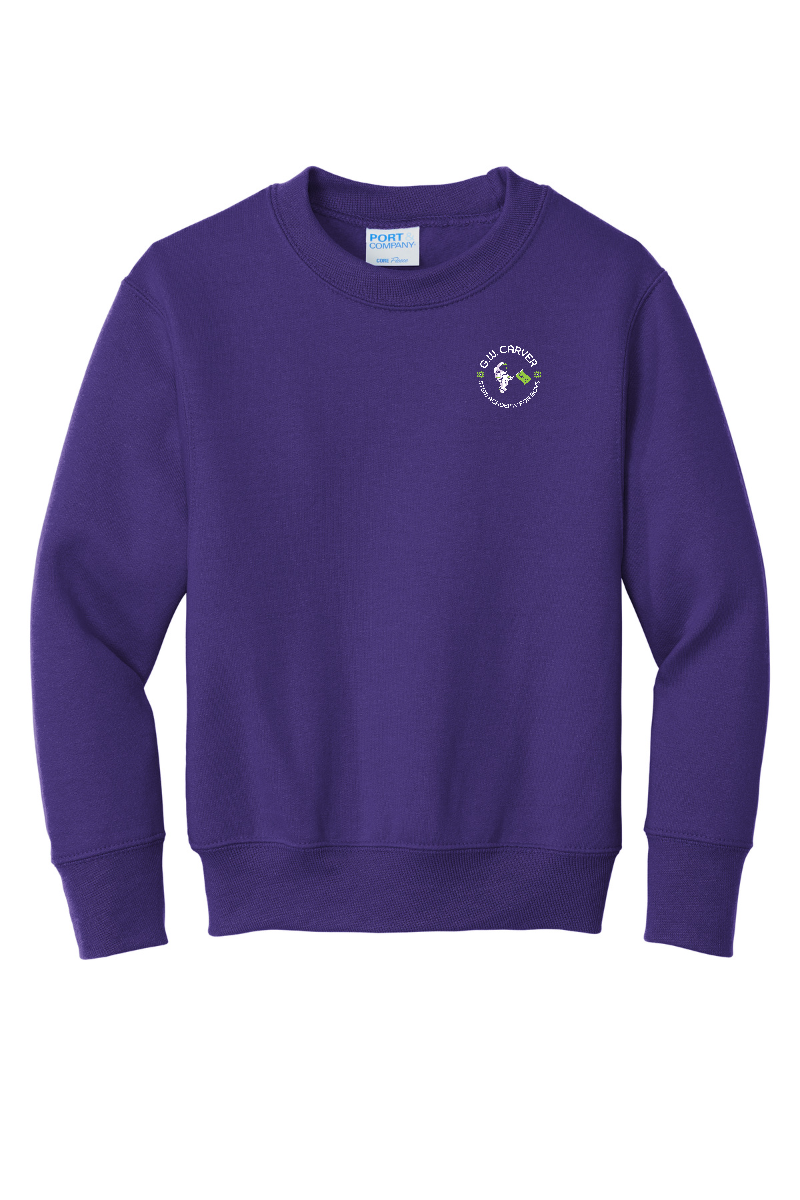 GWC STEM Academy Embroidered PC90 Adult Fleece Crewneck Sweatshirt