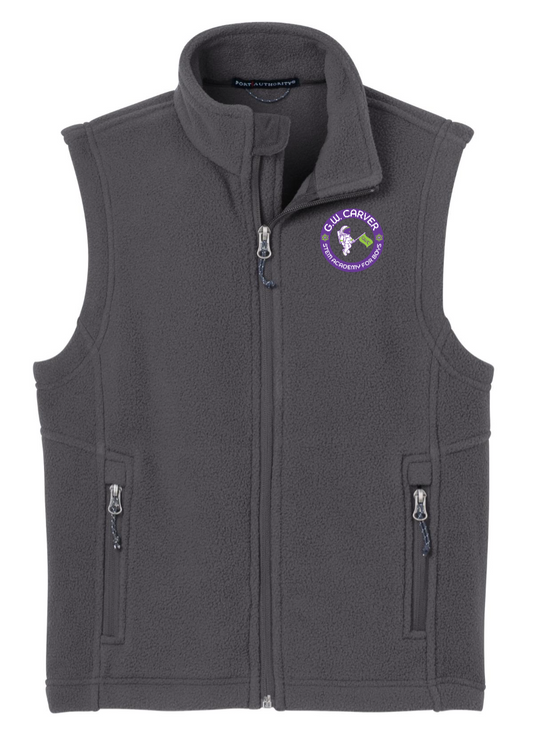 GWC STEM Academy Embroidered Y219 Youth Fleece Vest
