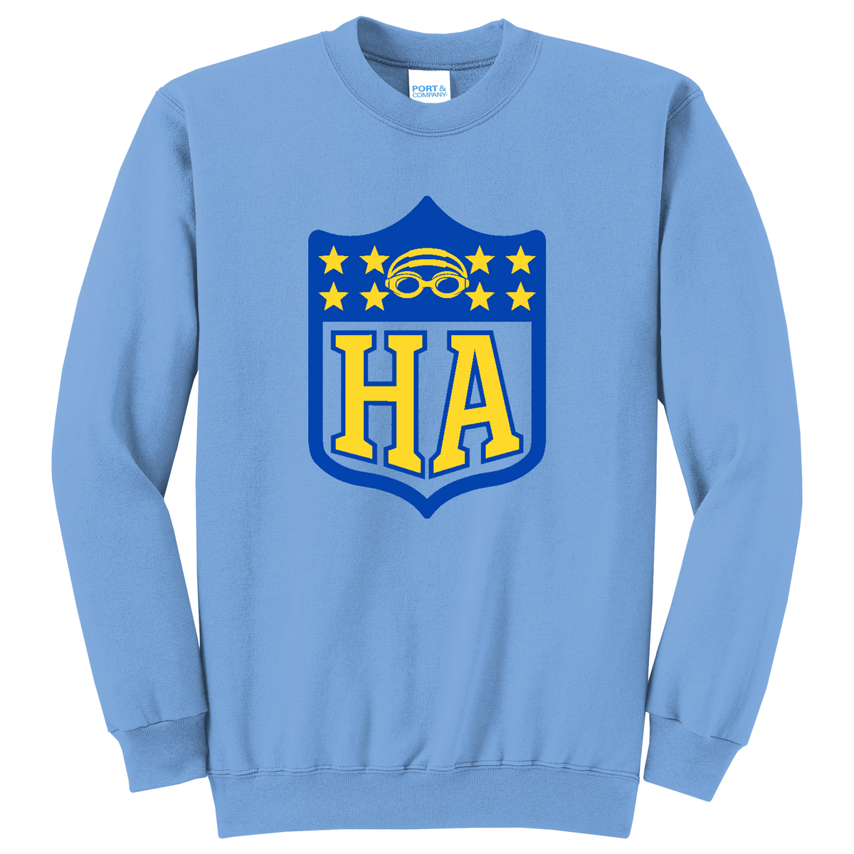 HBAQ PC78 Port & Co Adult Crewneck Sweatshirt