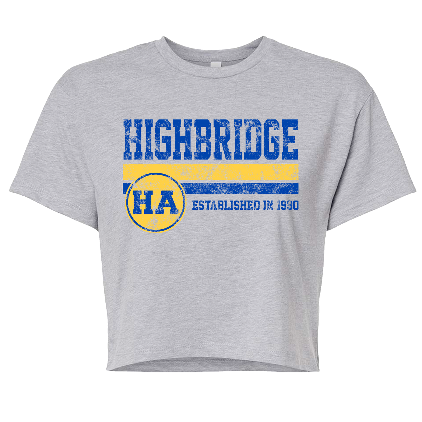 HBAQ 1580 Next Level Ladies Crop Tee