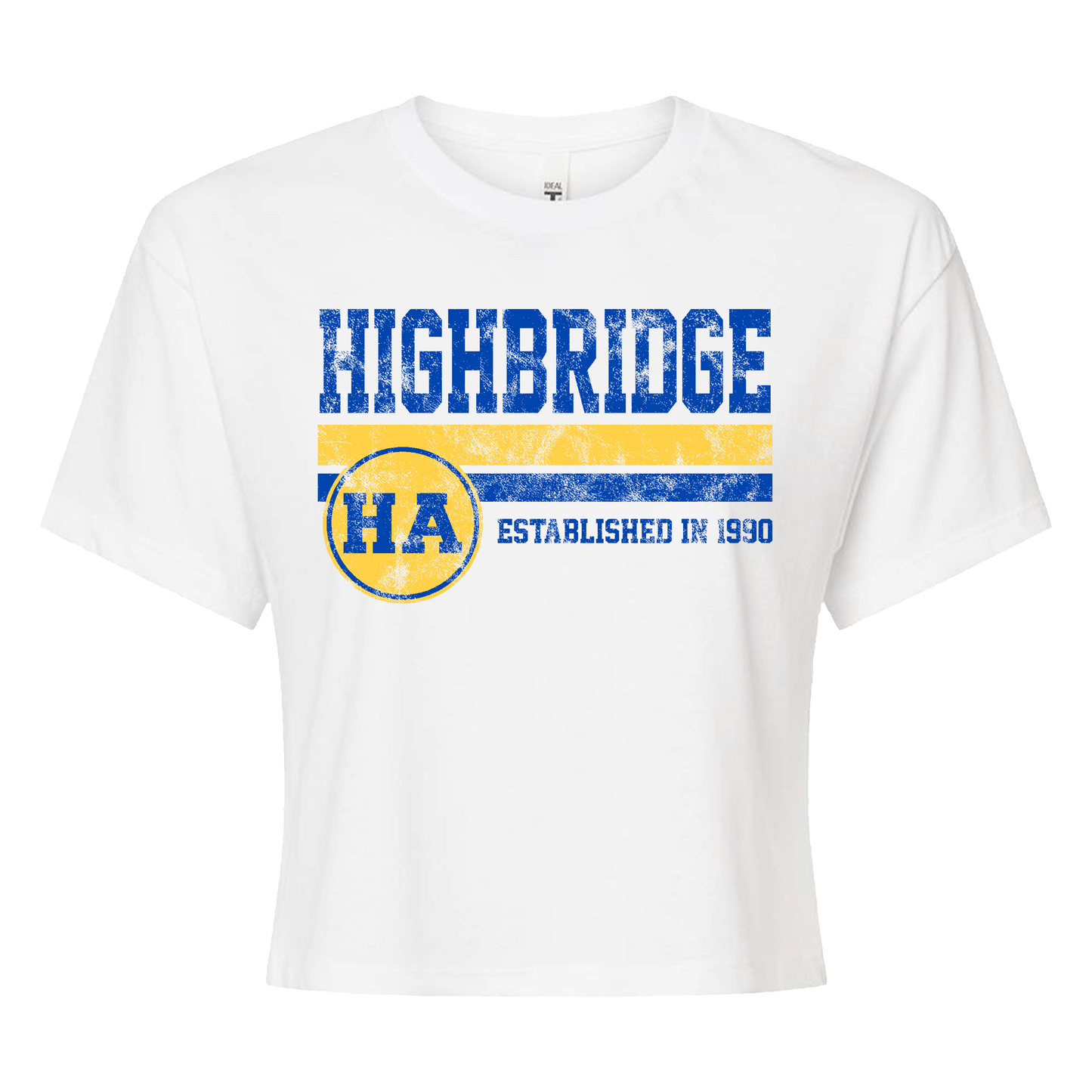 HBAQ 1580 Next Level Ladies Crop Tee