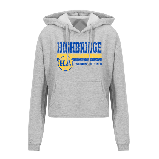 HBAQ JHA016 Ladies Crop Hoodie