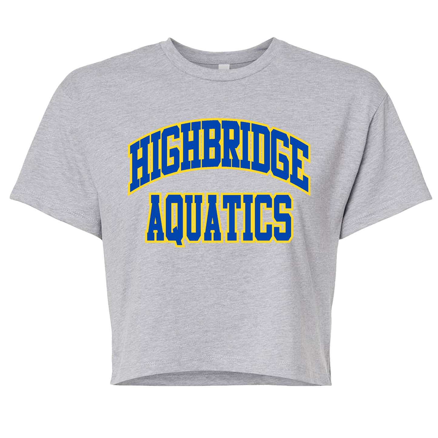 HBAQ 1580 Next Level Ladies Crop Tee