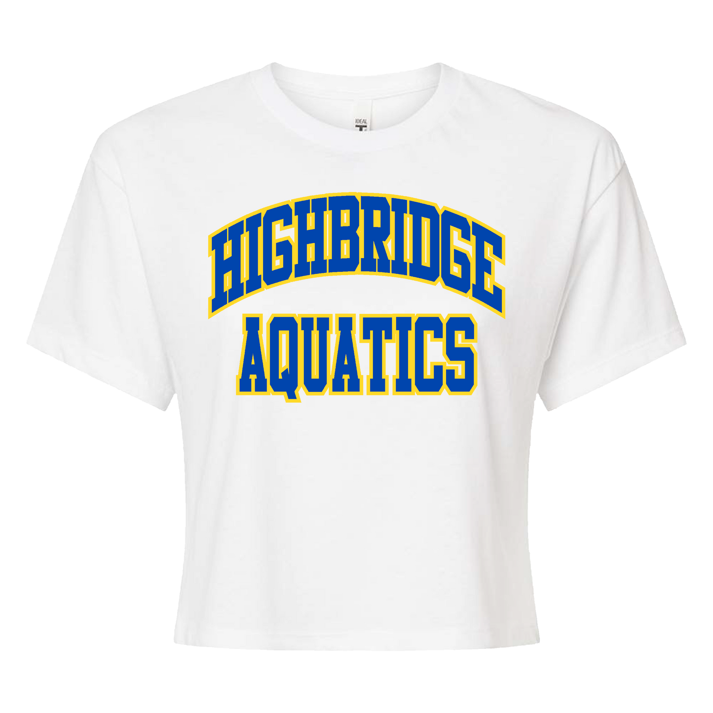 HBAQ 1580 Next Level Ladies Crop Tee