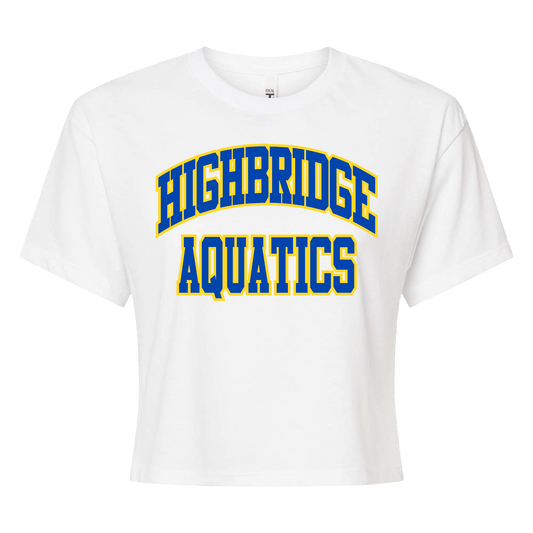 HBAQ 1580 Next Level Ladies Crop Tee