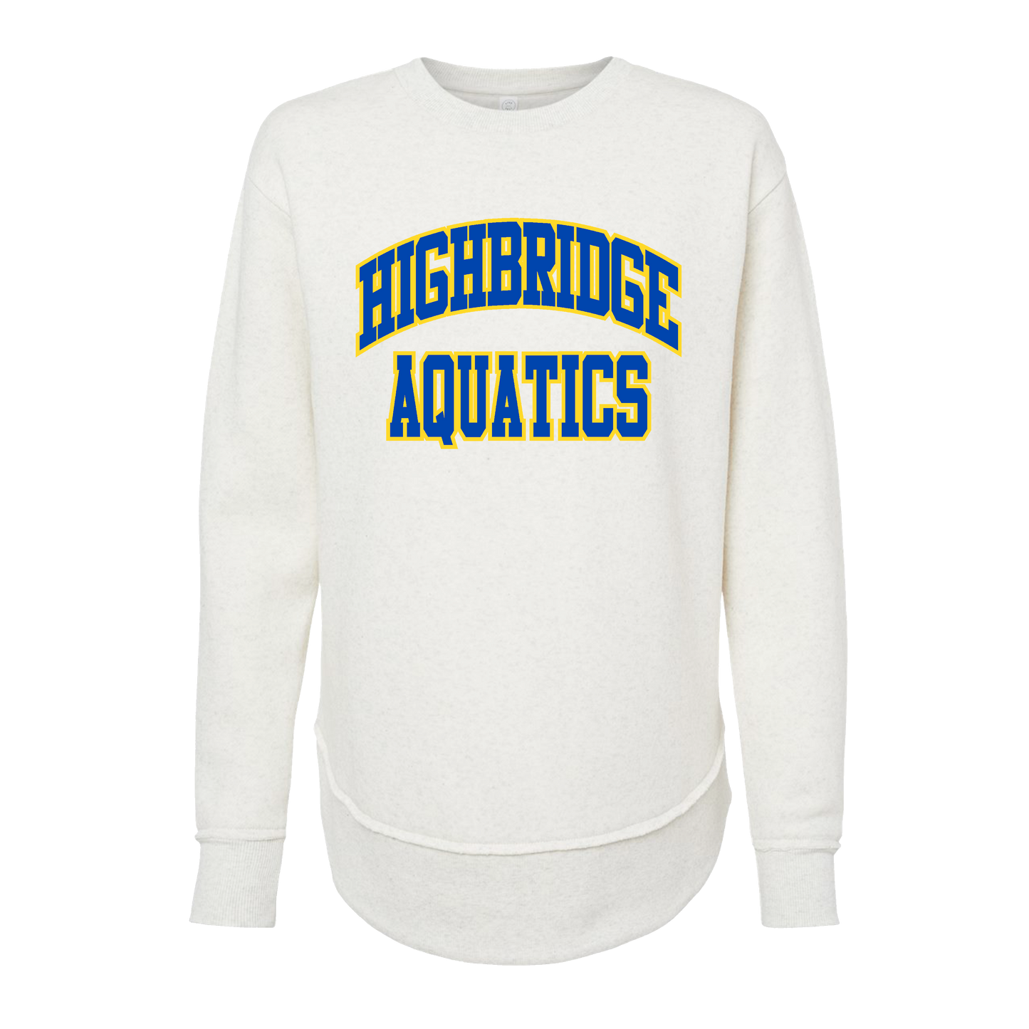 HBAQ 3525 Ladies Fleece Crewneck Sweatshirt