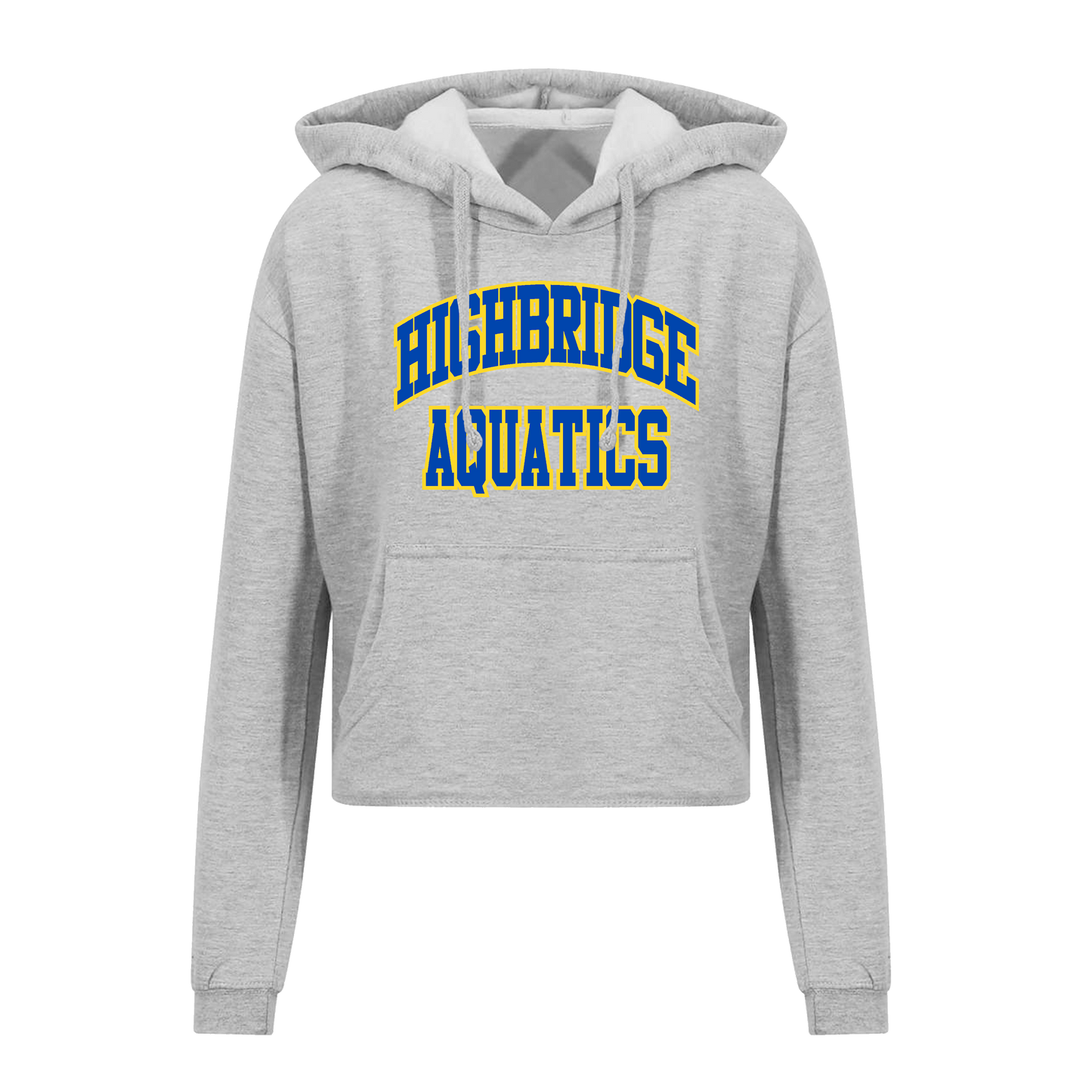 HBAQ JHA016 Ladies Crop Hoodie