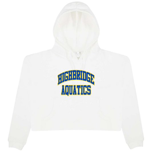 HBAQ JHA016 Ladies Crop Hoodie