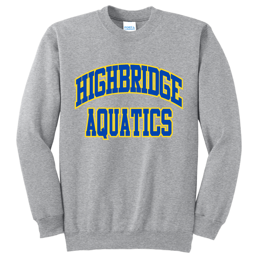 HBAQ PC90 Port & Co Adult Crewneck Sweatshirt