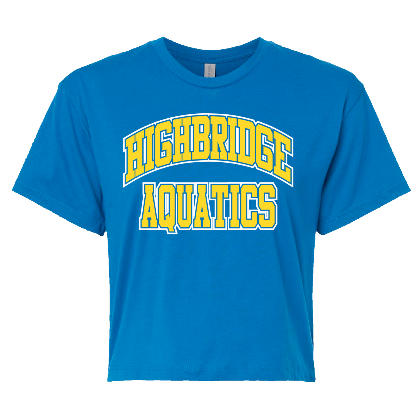 HBAQ 1580 Next Level Ladies Crop Tee