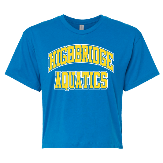 HBAQ 1580 Next Level Ladies Crop Tee