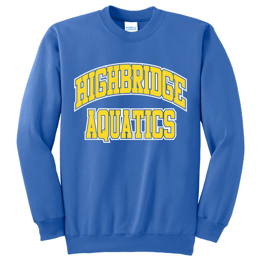 HBAQ PC90 Port & Co Adult Crewneck Sweatshirt