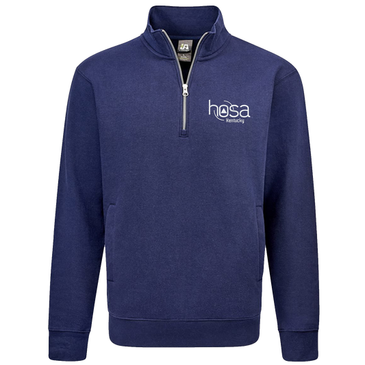 KY HOSA - White Logo - 4528m 1/4 Zip Sweatshirt