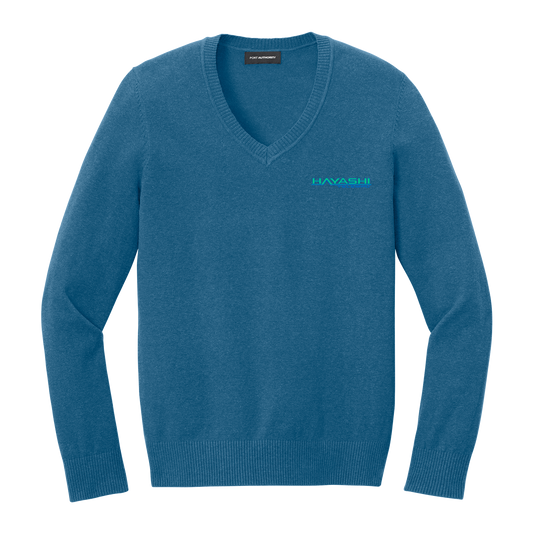 HTNA LSW2850 Ladies V-Neck Sweater