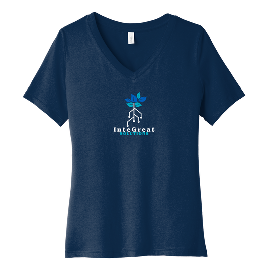 InteGreat Solutions BC6405 Ladies V-Neck Tee
