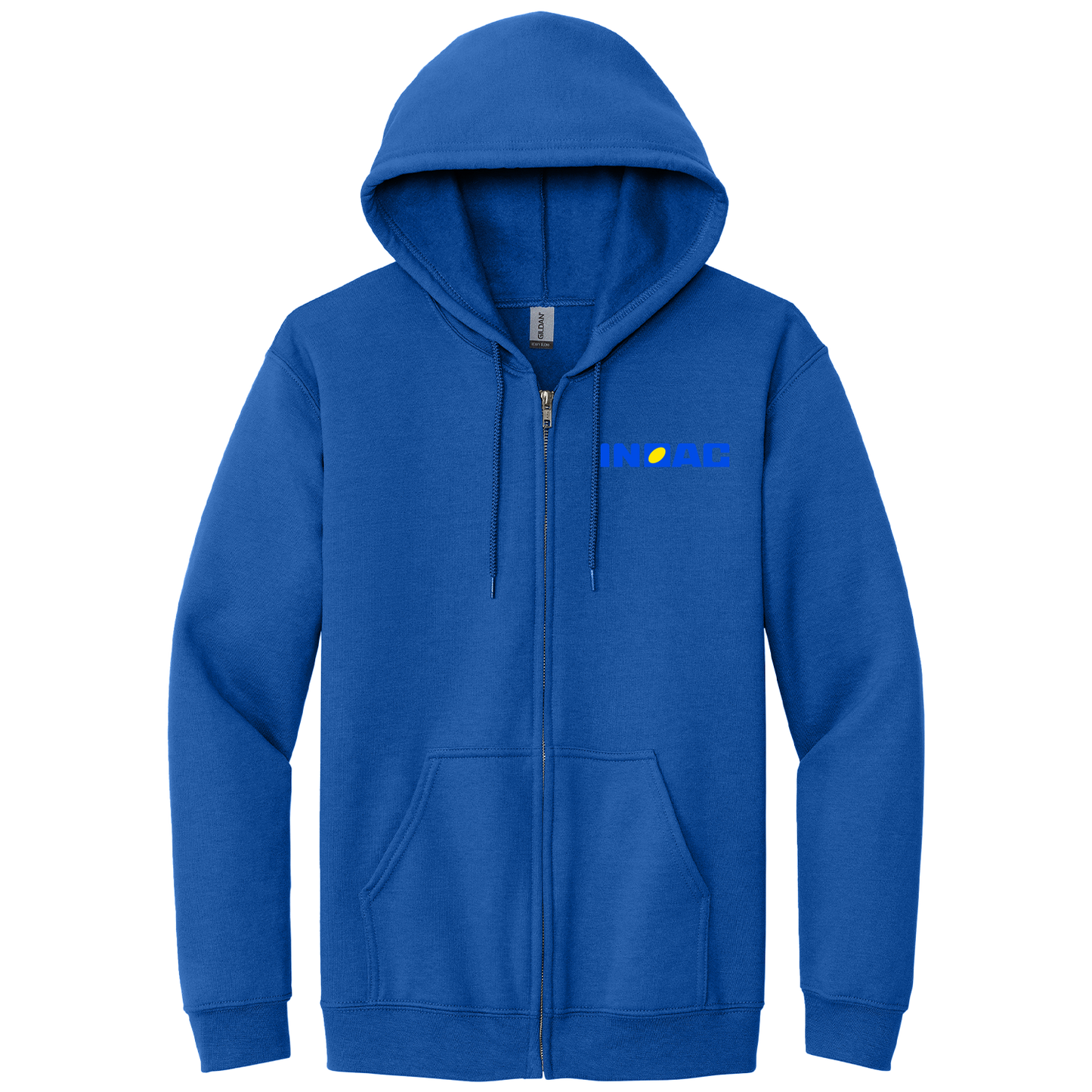 Inoac 18600 Gildan Full zip hooded sweatshirt