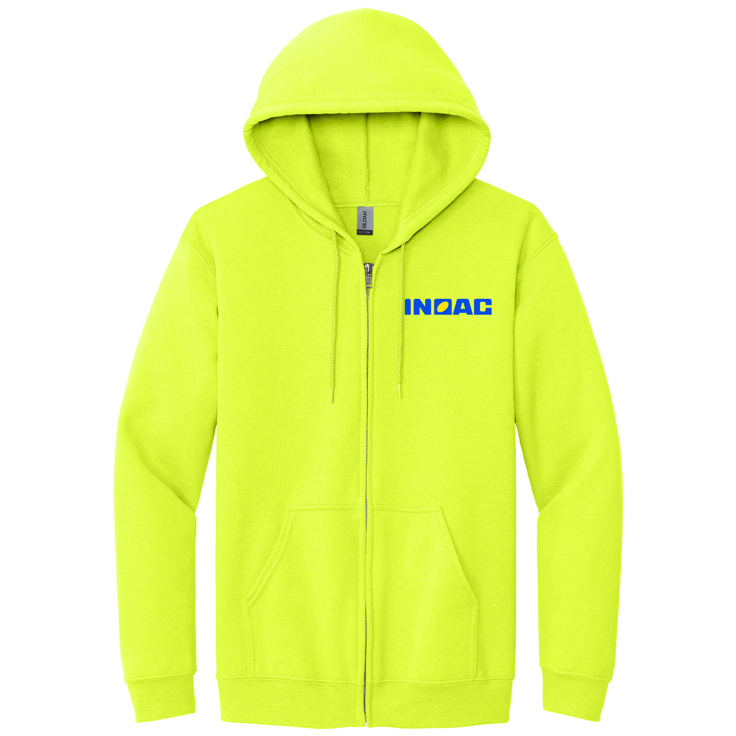Inoac 18600 Gildan Full zip hooded sweatshirt