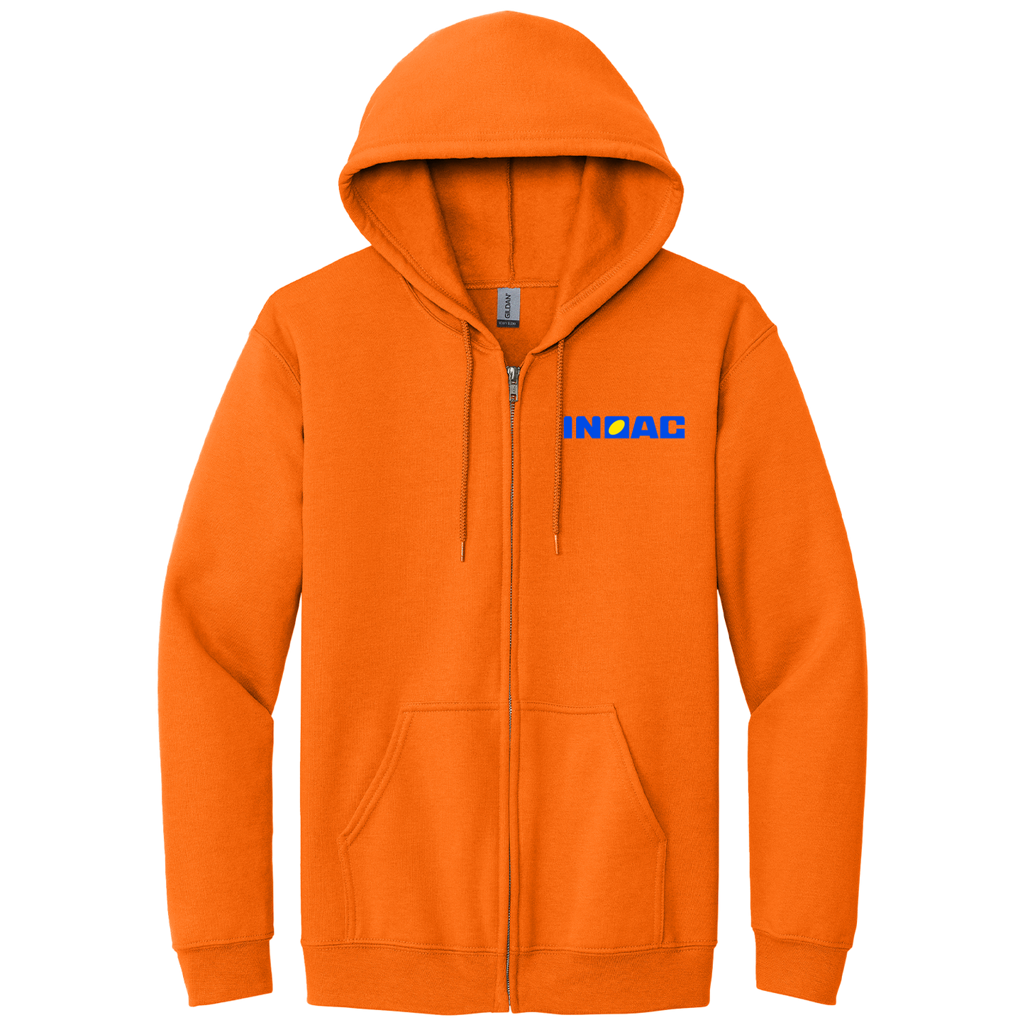 Inoac 18600 Gildan Full zip hooded sweatshirt