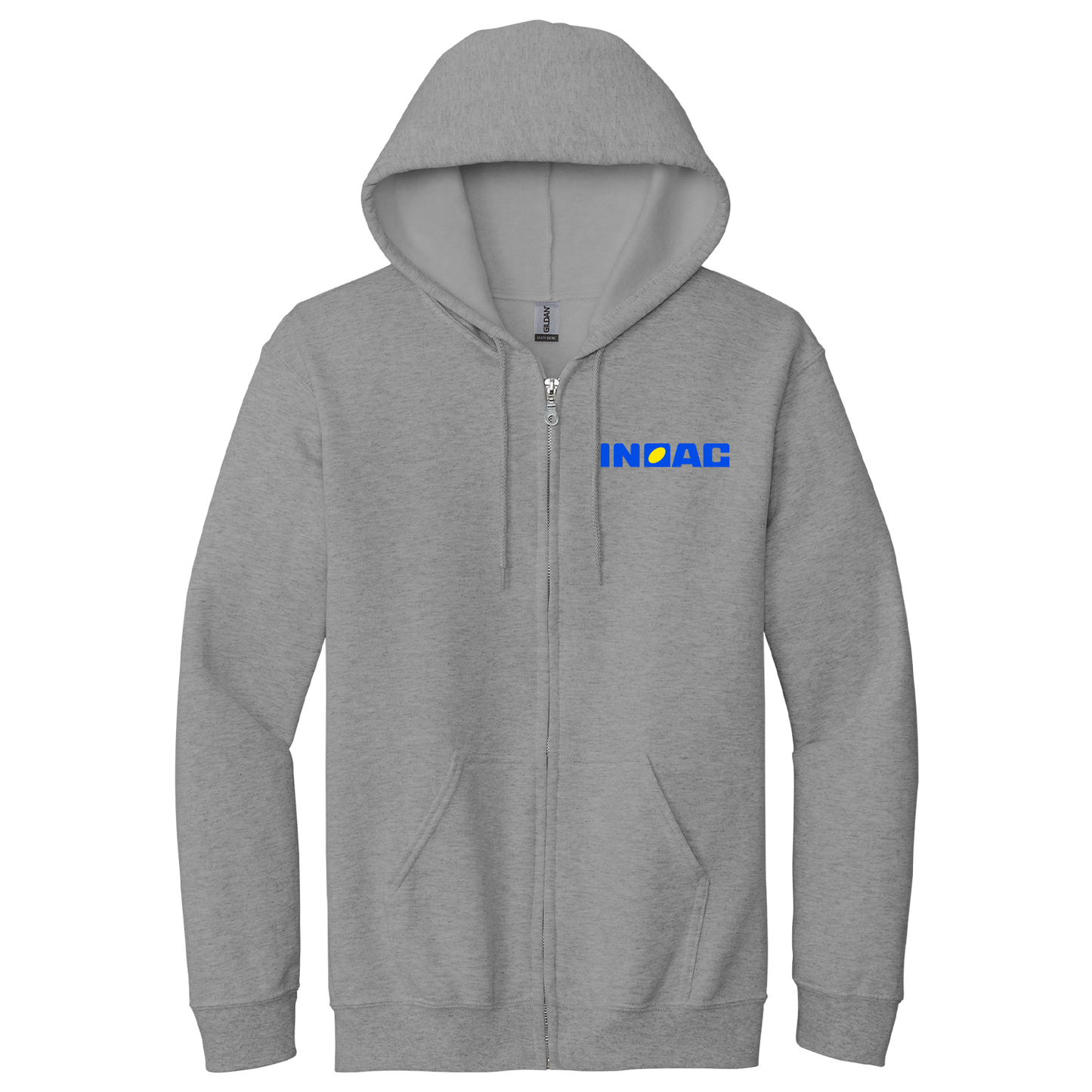 Inoac 18600 Gildan Full zip hooded sweatshirt