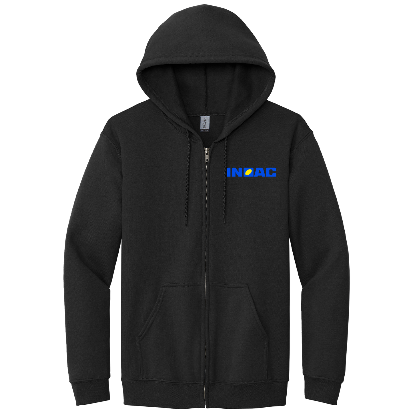 Inoac 18600 Gildan Full zip hooded sweatshirt