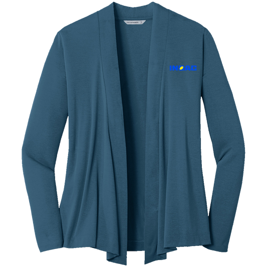Inoac L5430 Port Authority ladies open front cardigan
