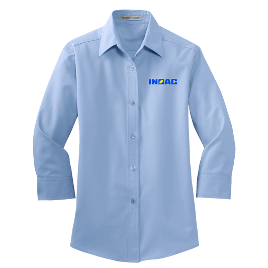 Inoac L612 Port Authority Ladies 3/4 sleeve easy care shirt