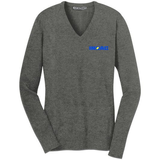 Inoac LSW285 Port Authority Ladies vneck sweater