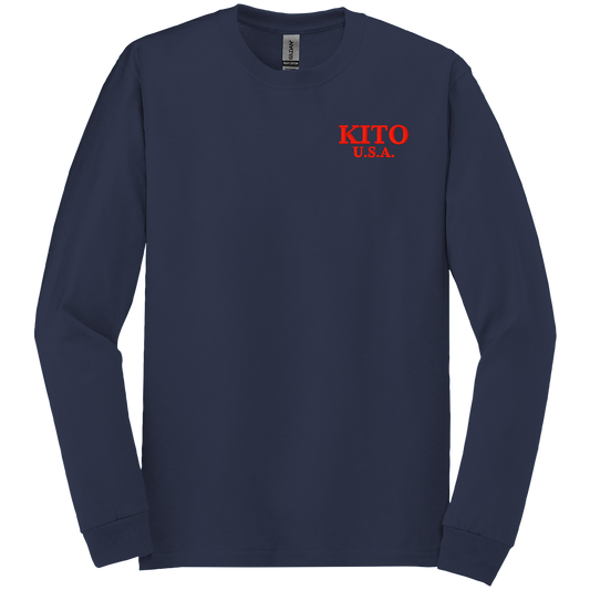 Kito U.S.A. 5400 Gildan Heavy Cotton Long Sleeve Tee