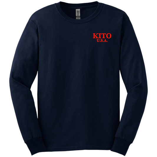 Kito U.S.A. G2400 Gildan Long Sleeve Tee