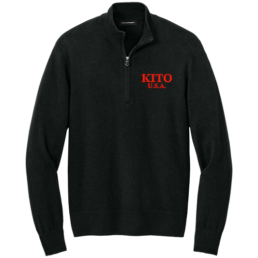 Kito U.S.A. SW2900 1/4 Zip Sweater