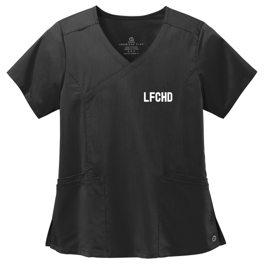 LFCHD WW4268 Ladies Scrub Top
