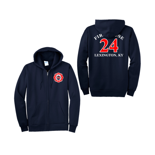 LFD24 PC90ZHT Tall Full Zip Hoodie